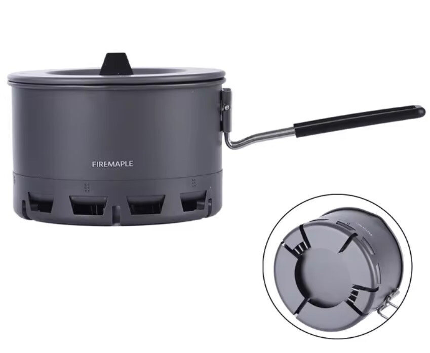 FM Petrel Ultralight Pot 800 казанок з теплообмінним елементом
