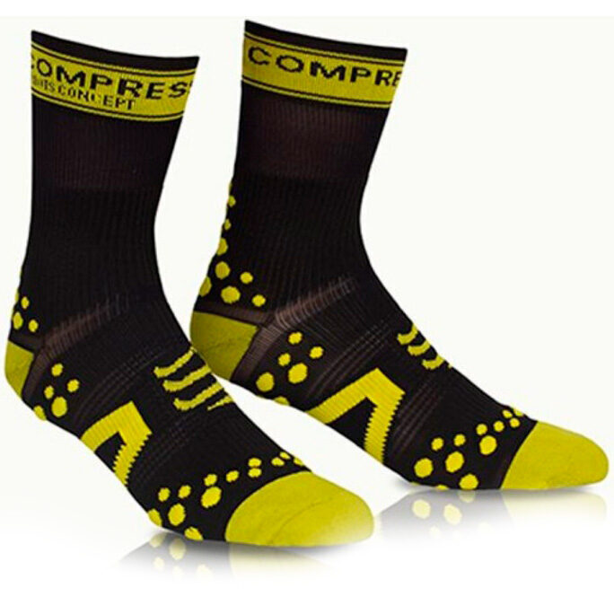 CS Шкарпетки Pro Racing Socks V3.0 Bike, Black/Yellow, Т4