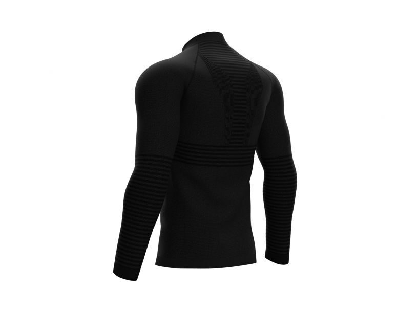 CS Кофта Seamless Zip Sweatshirt, Black, L, фото 2