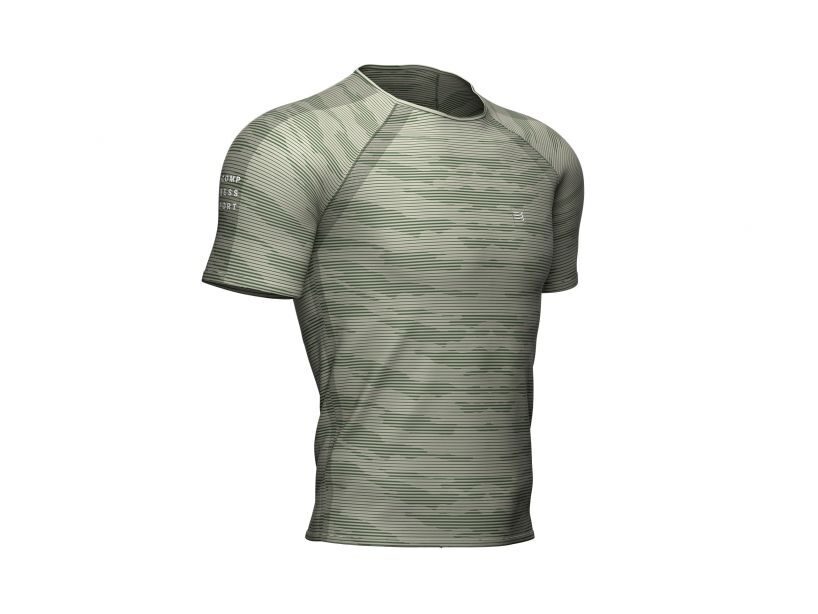 CS Футболка Training SS Tshirt Camo Stripe, Slate Green, L
