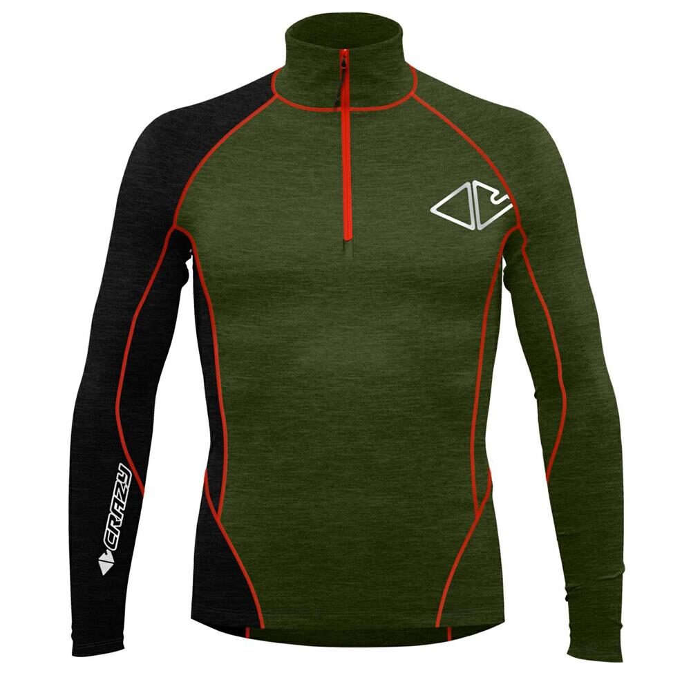 CRAZY Кофта FAHRENHEIT ZIP MAN FOREST XL