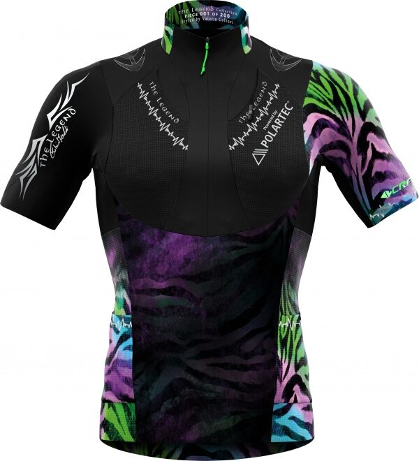 CRAZY Футболка SKY RUN THE LEGEND MAN BLACK-ZEBRA L