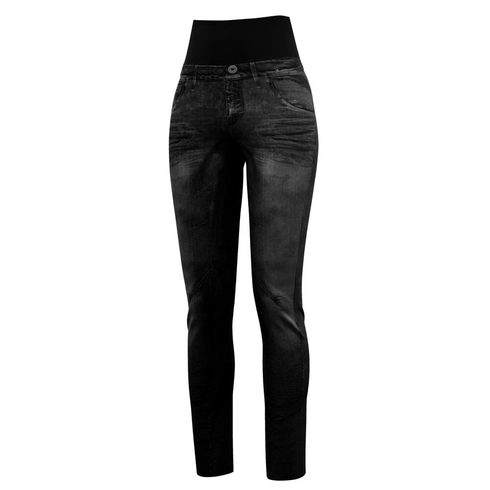 CRAZY Штани SOUND WOMAN PRINT JEANS BLACK XS