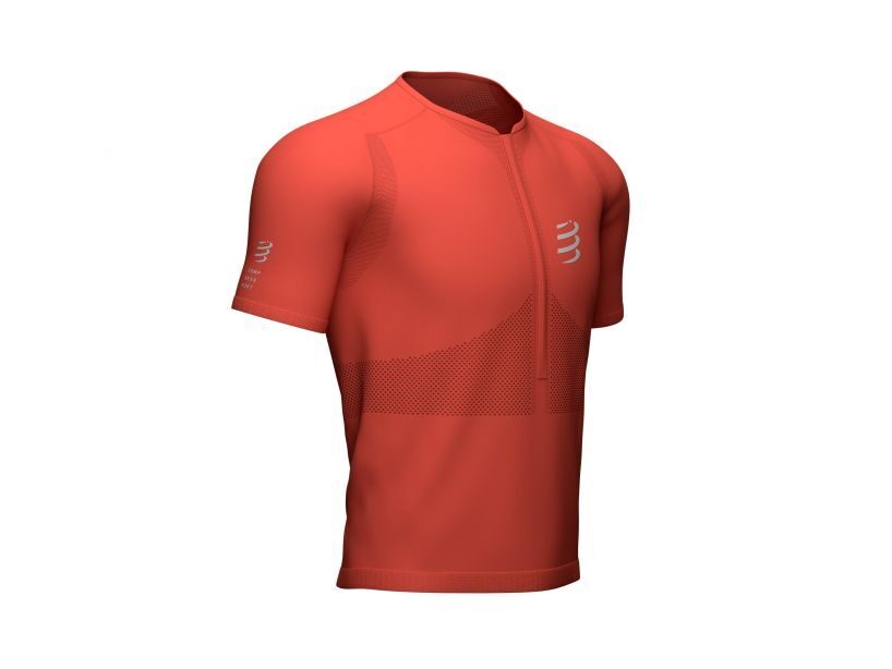 CS Футболка Trail Half-Zip Fitted SS Top, Red Clay, L