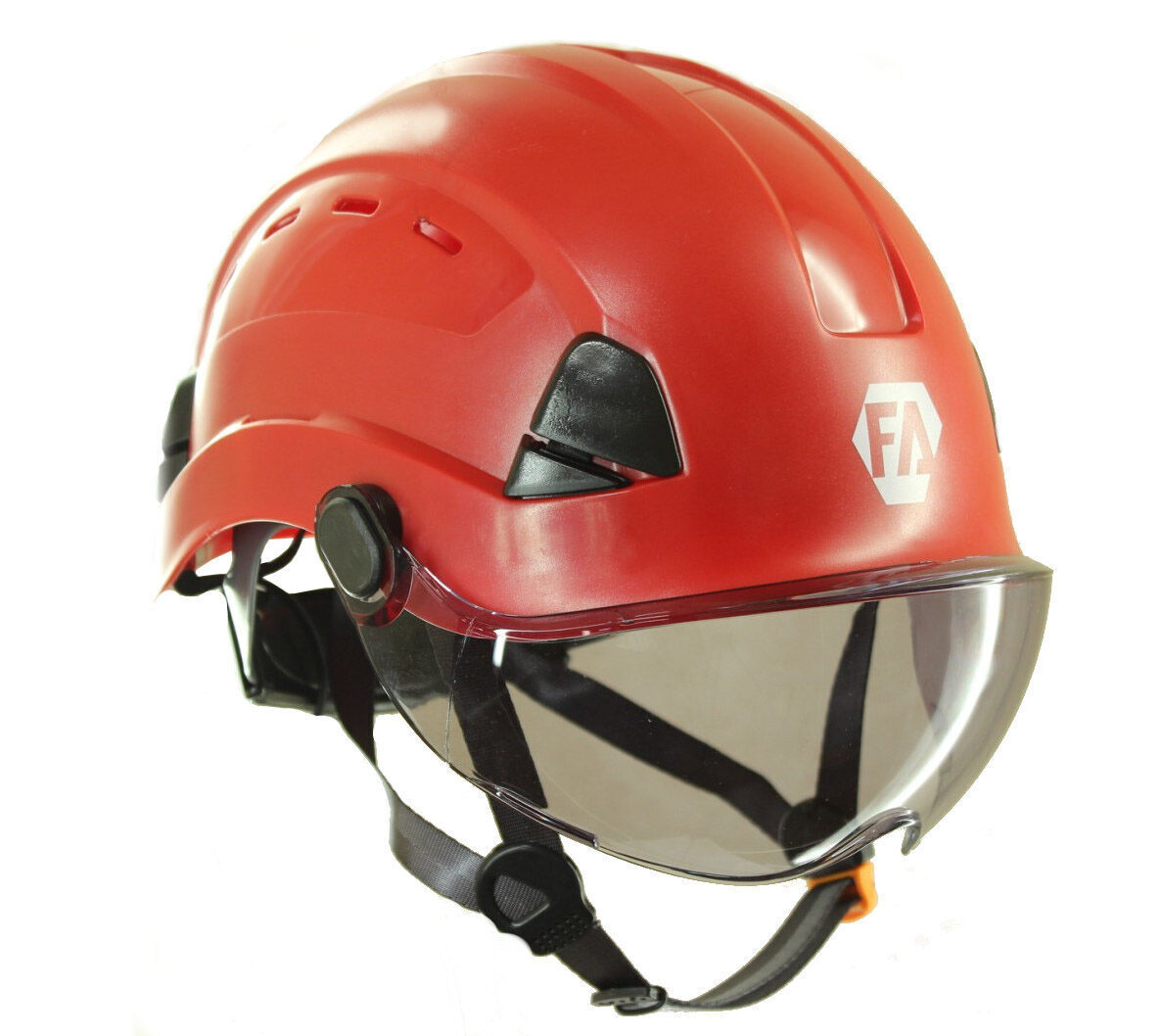 FA Каска VYSOTNIK VISOR RED CLEAR