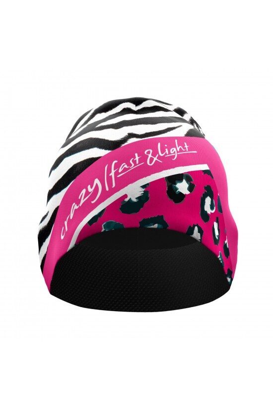 CRAZY Шапка SPIRE THERMO WOMAN BLACK-ZEBRA S
