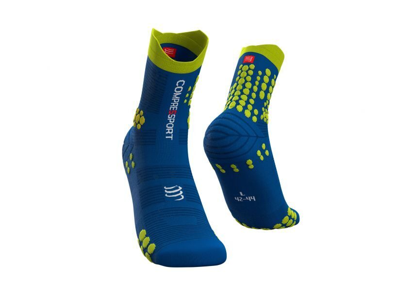 CS Шкарпетки Pro Racing Socks V3.0 Trail, Blue Lolite/Lime, T2