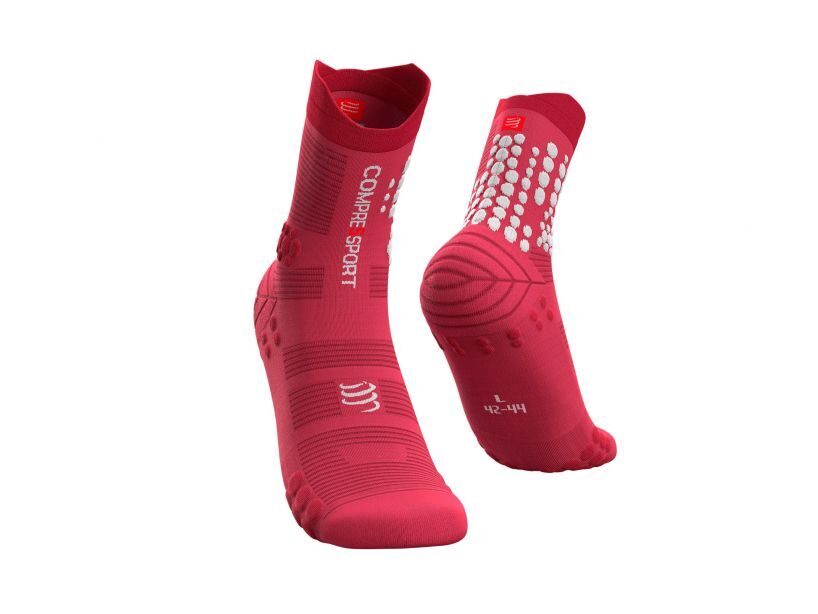 CS Шкарпетки Pro Racing Socks V3.0 Trail, Garnet Rose, T1