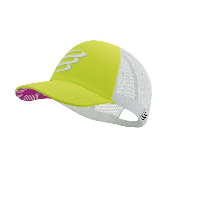 CS Картуз із сіткою Trucker Cap, Safe Yellow/White