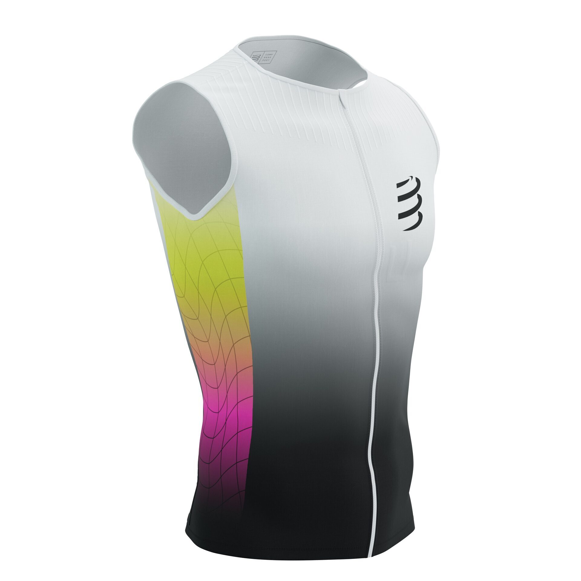 CS Майка Tri Postural Aero Tank Top M, Safe Yellow/Neo Pink, M