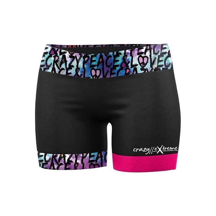 CRAZY Шорти SLASH WOMAN P&amp;L BLACK M