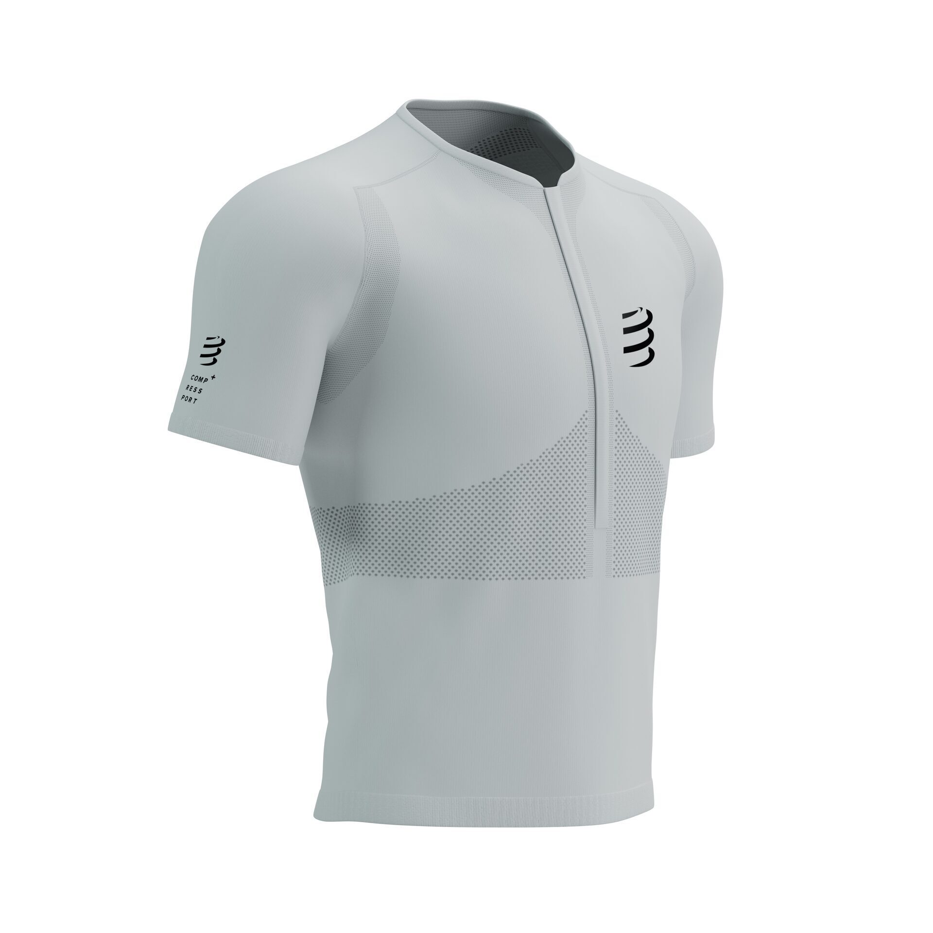 CS Футболка Trail Half-Zip Fitted SS Top, White, M