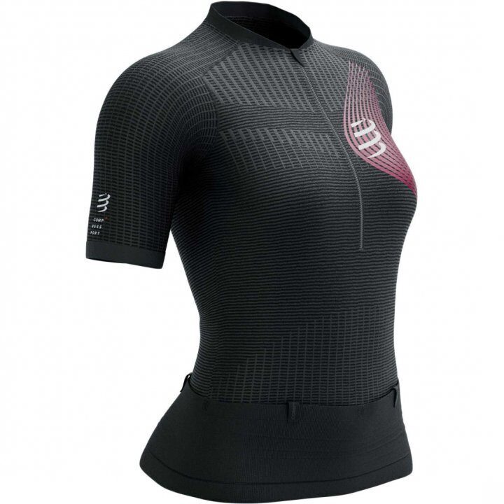 CS Футболка Trail Postural SS Top W, Black/Persian Red, XS