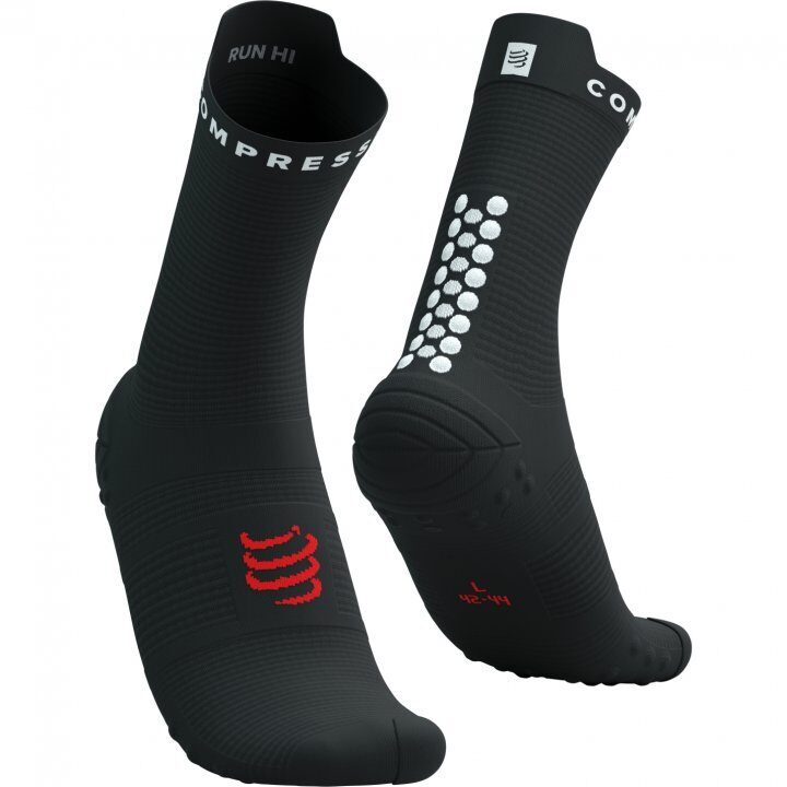 CS Шкарпетки Pro Racing Socks v4.0 Run High, Black/White, T3