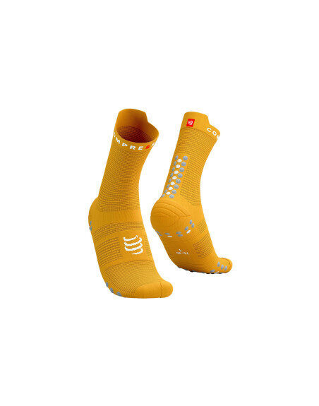 CS Шкарпетки Pro Racing Socks V4.0 Run High, Citrus/Alloy, T4