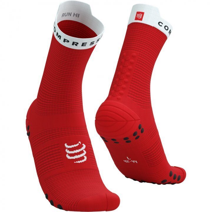 CS Шкарпетки Pro Racing Socks v4.0 Run High, Red/White, T3