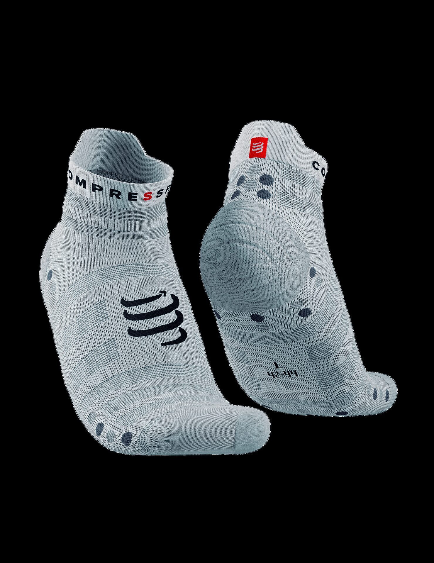 CS Шкарпетки Pro Racing Socks V4.0 Run Low, White/Alloy, T2
