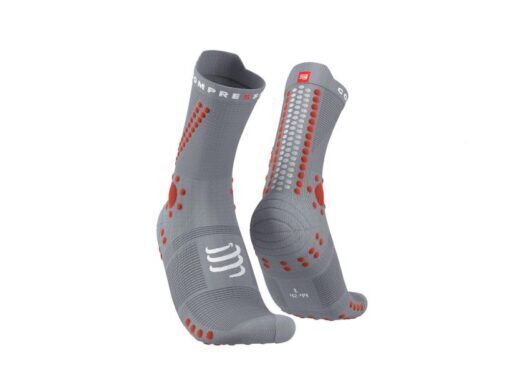 CS Шкарпетки Pro Racing Socks V4.0 Trail, Alloy/Orangeade, T4