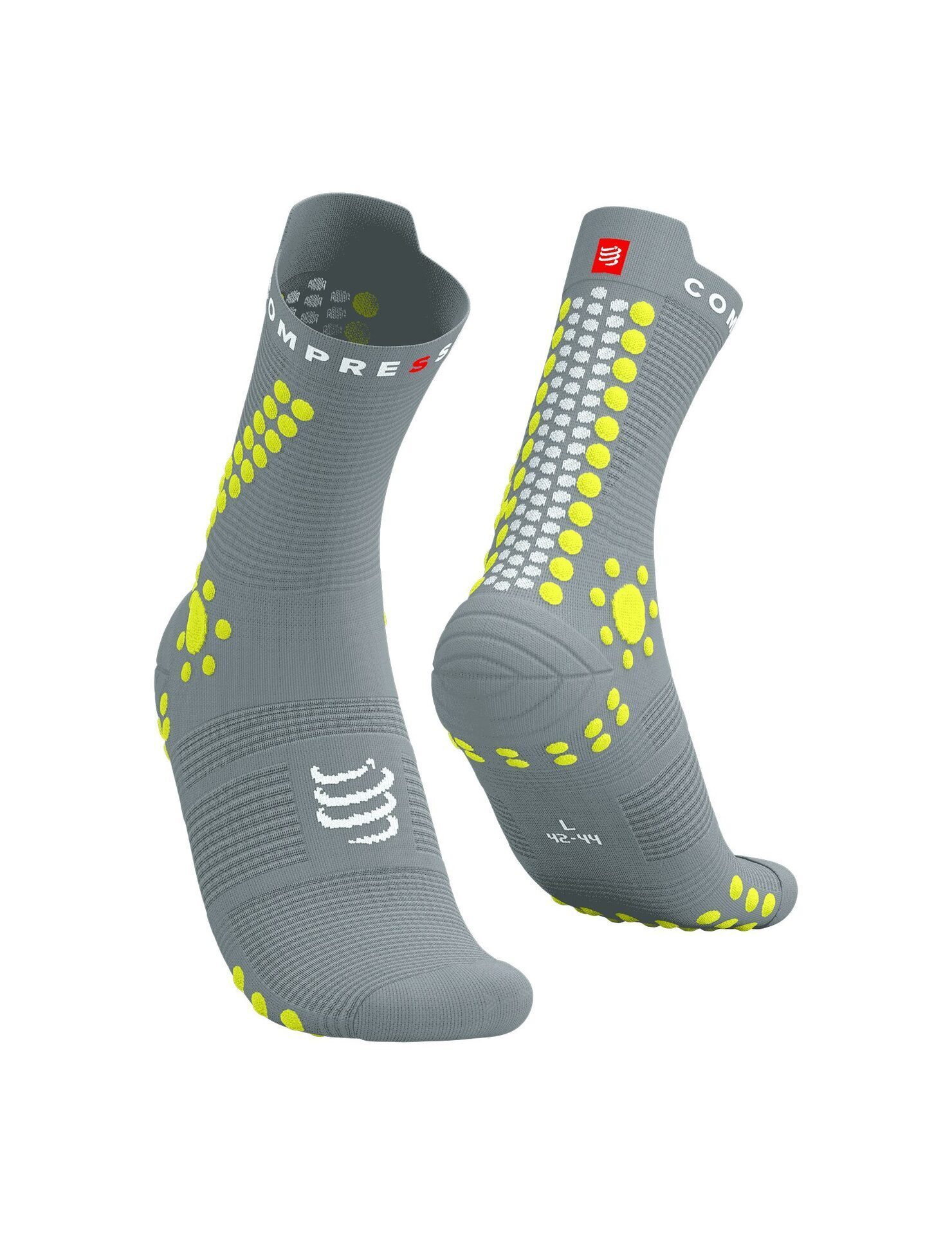 CS Шкарпетки Pro Racing Socks V4.0 Trail, Alloy/Primrose, T1
