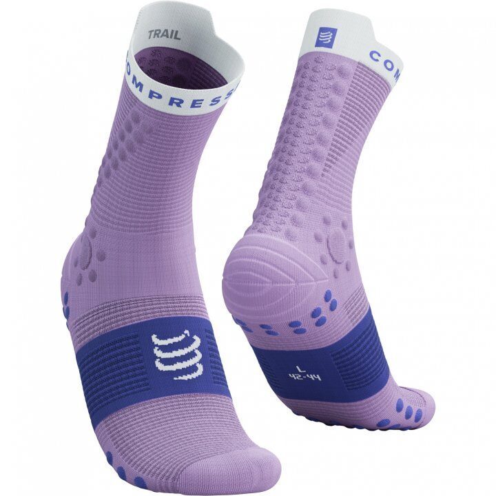CS Шкарпетки Pro Racing Socks V4.0 Trail, Lupine/Dazz Blue, T2