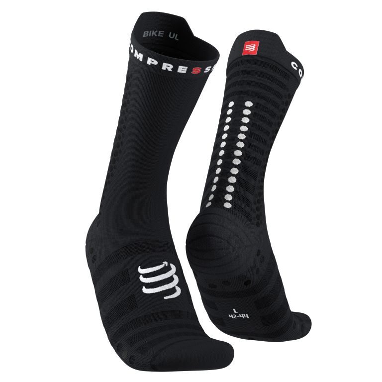 CS Шкарпетки Pro Racing Socks v4.0 Ultralight Bike, Black/White, T3
