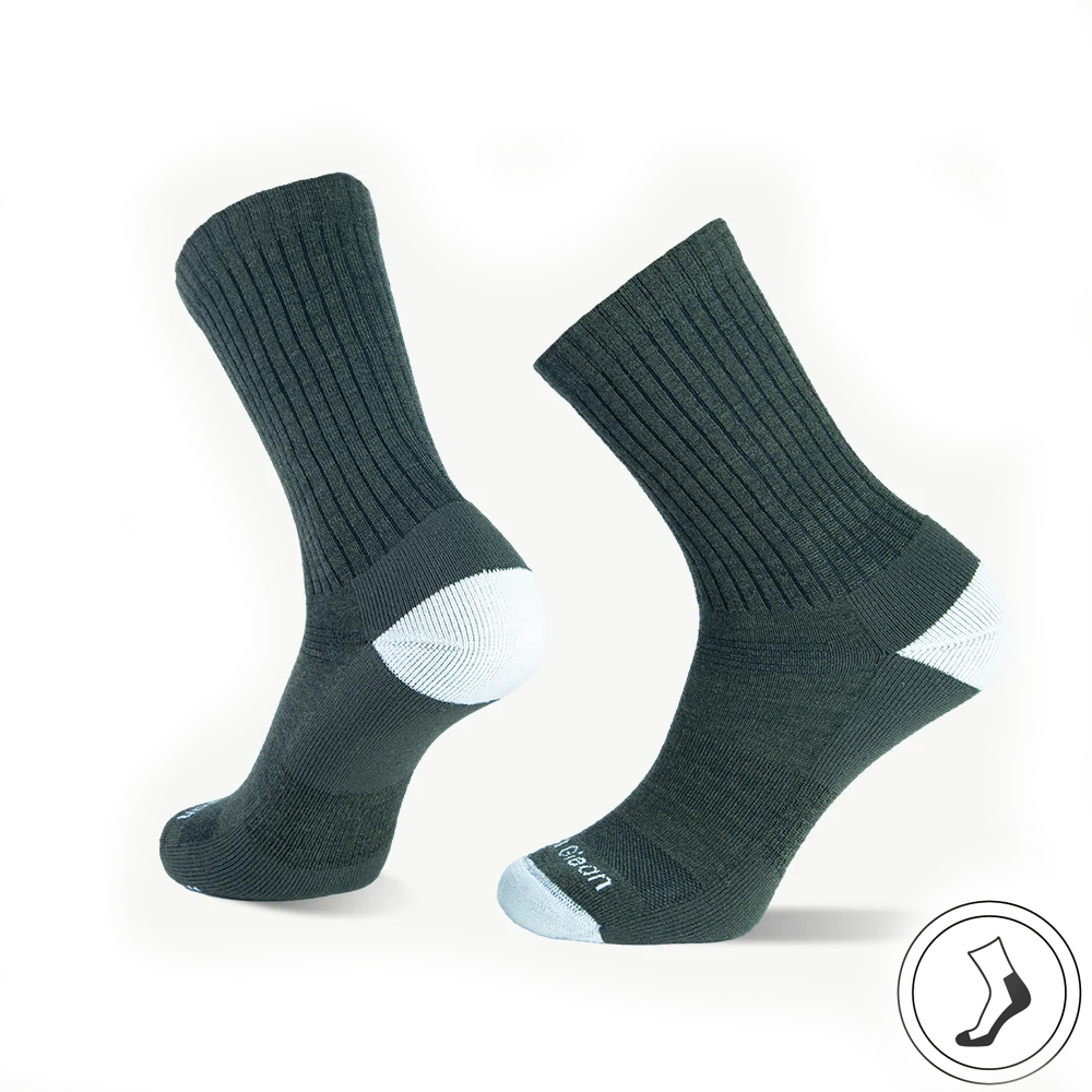 NA Туристичні шкарпетки Medium Weight Crew Jungle Green