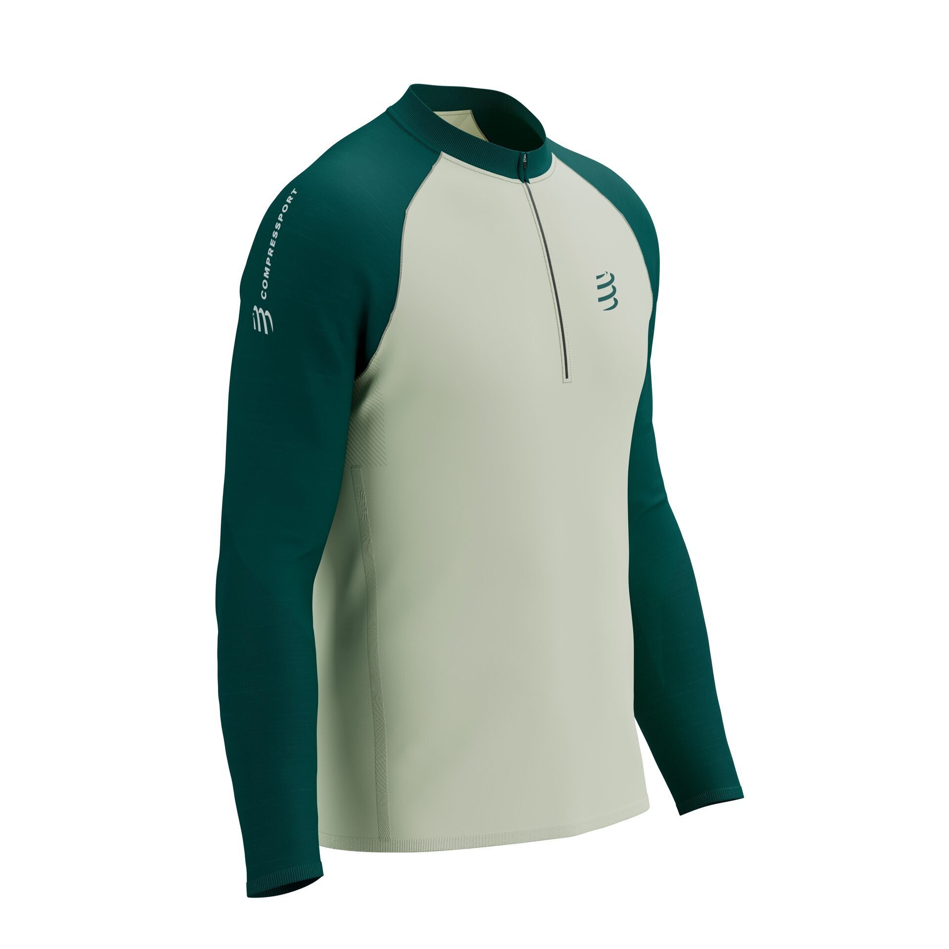 CS Кофта Trail HZ LS Tshirt M, Sugar/Storm, M