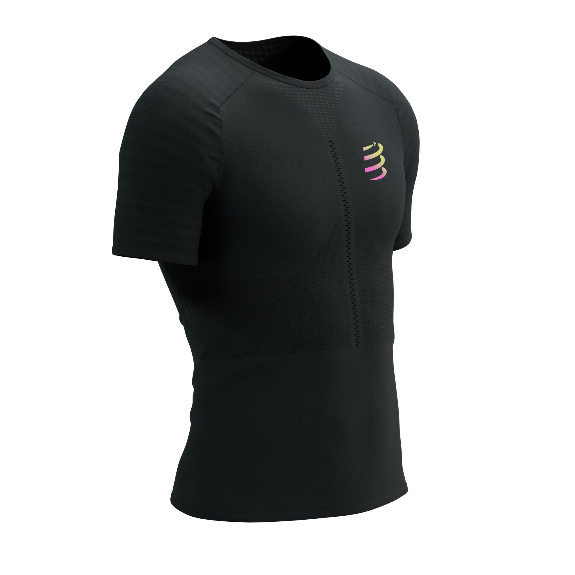 CS Футболка Racing SS Tshirt M, Black/Safe Yellow, M