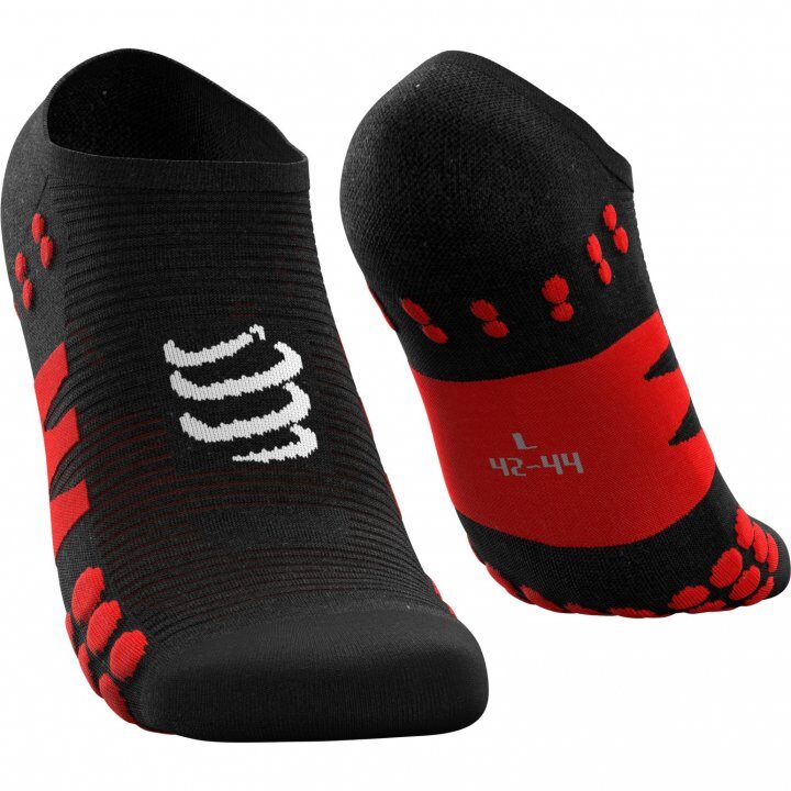 CS Шкарпетки No Show Socks, Black/Red, T3