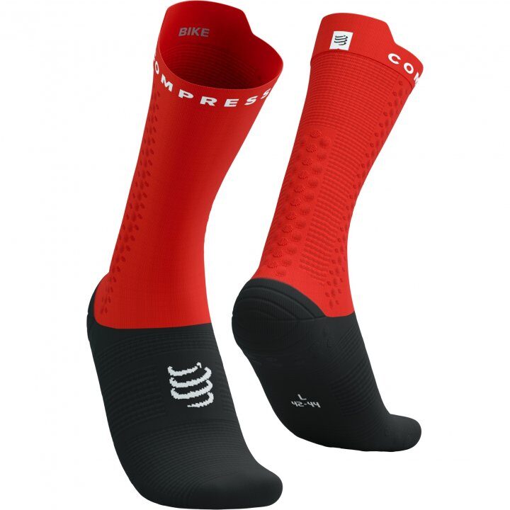 CS Шкарпетки Pro Racing Socks V4.0 Bike, Red/Black, T2