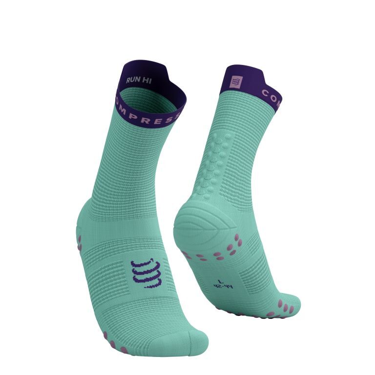 CS Шкарпетки Pro Racing Socks v4.0 Run High, Shell Blue/Purple, T2