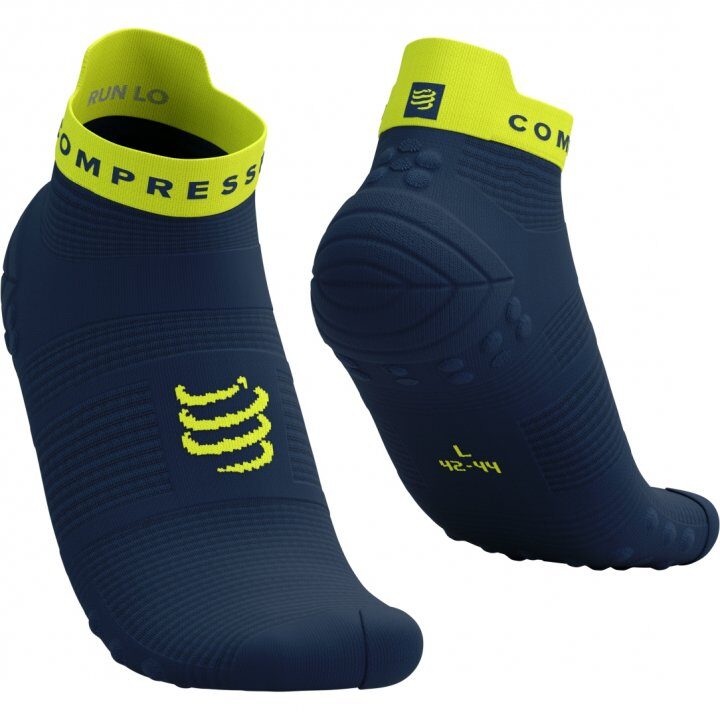 CS Шкарпетки Pro Racing Socks V4.0 Run Low, Blues/Green Sheen, T4
