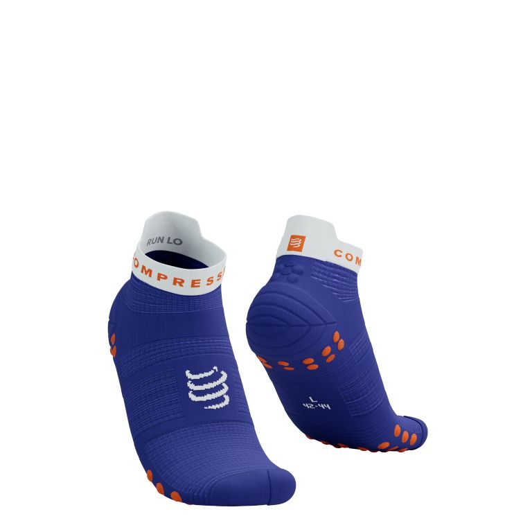 CS Шкарпетки Pro Racing Socks v4.0 Run Low, Dazz Blue/White, T3