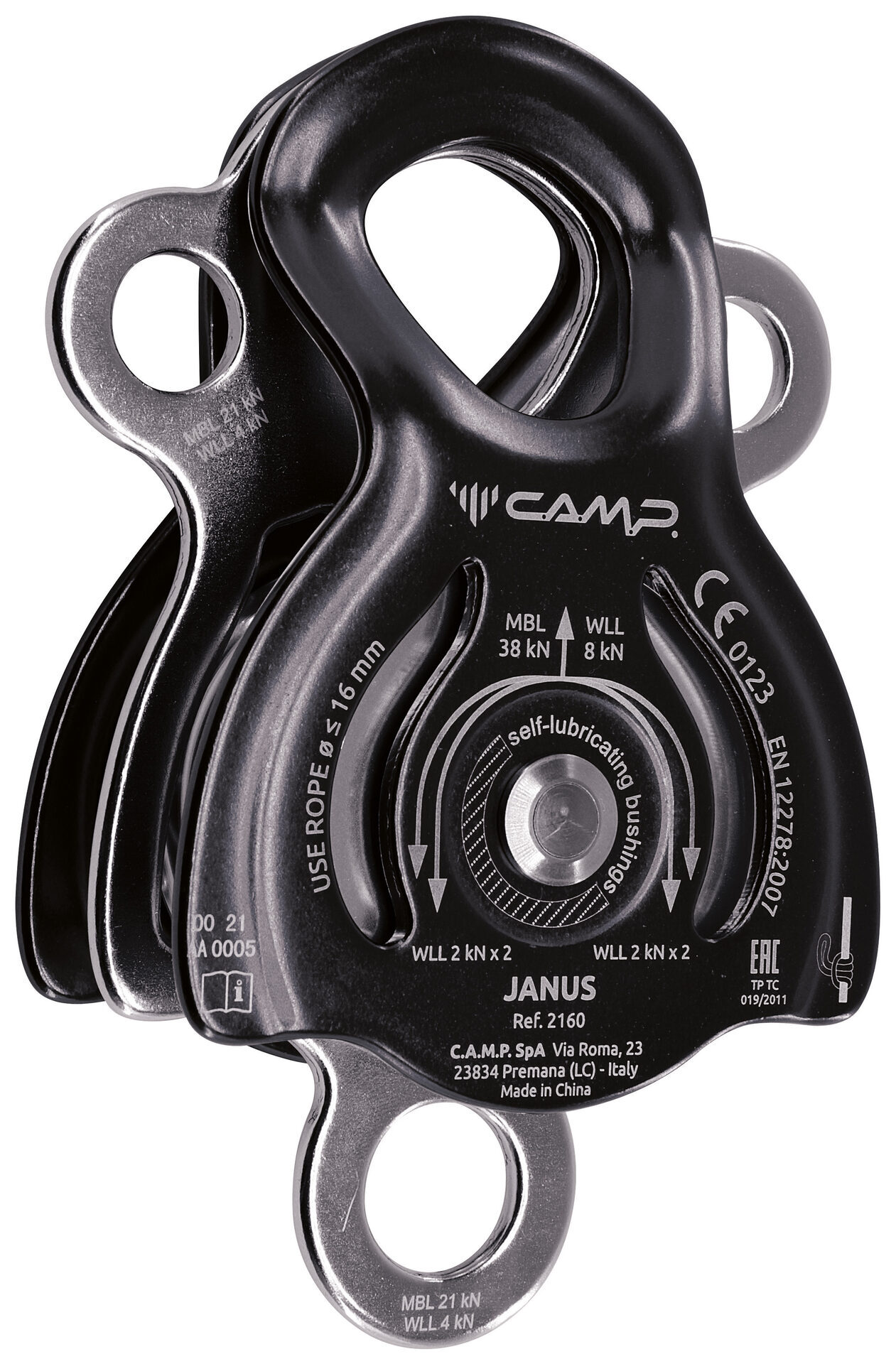 CAMP Ролик JANUS BLACK