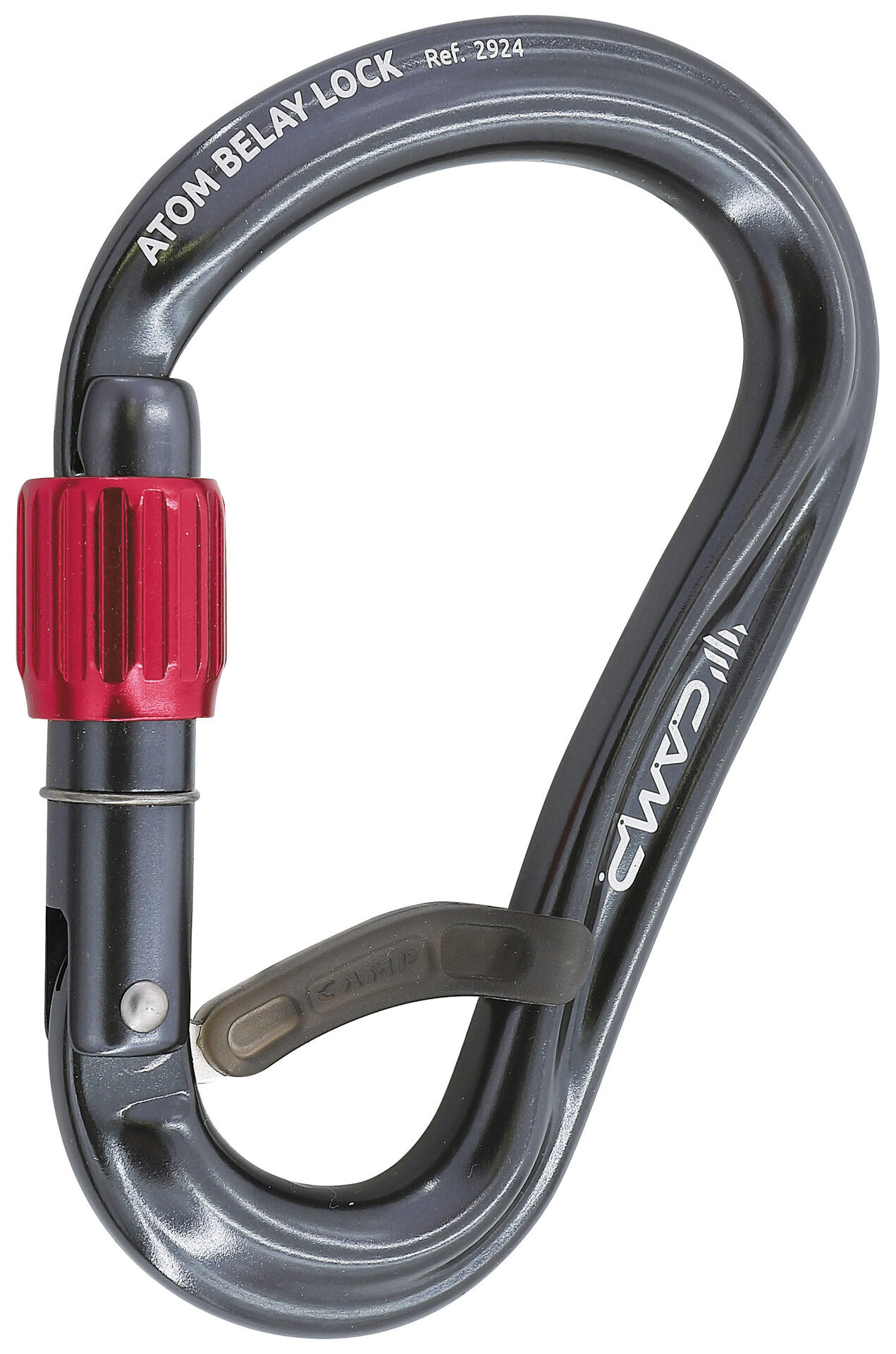 CAMP Карабін ATOM BELAY LOCK - Gun metal