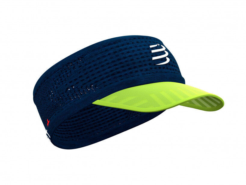 CS Пов 'язка з козирком Spiderweb Headband On/Off, Blue/Lime