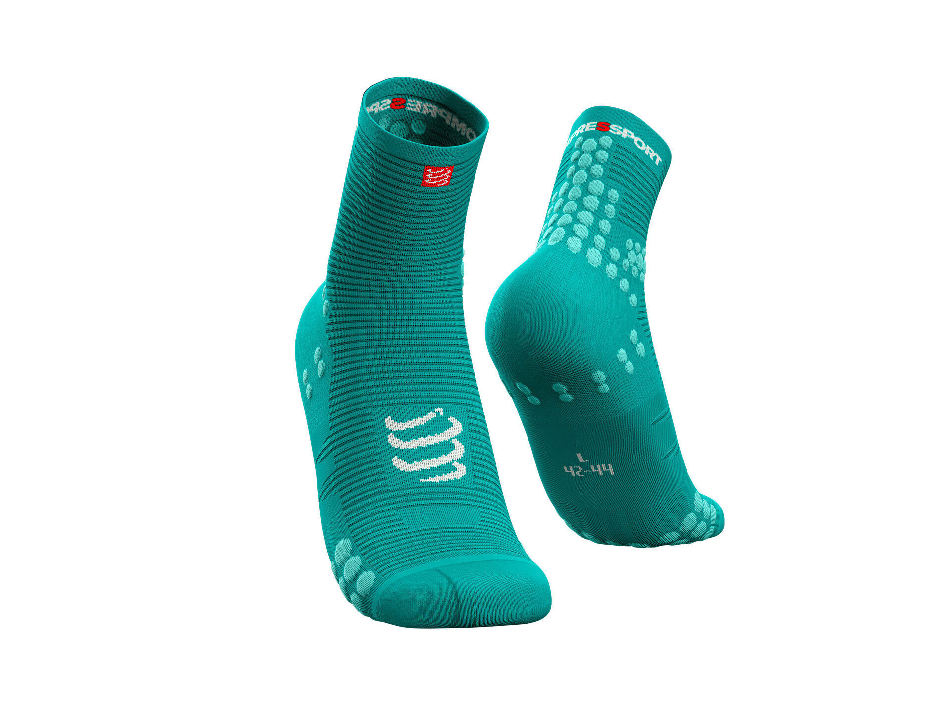 CS Шкарпетки Pro Racing Socks V3.0 Run High - Summer Refresh 2021, Dynasty green/Opal, T2