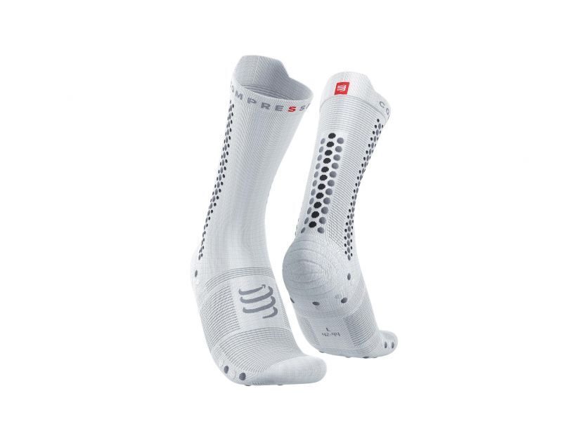 CS Шкарпетки Pro Racing Socks V4.0 Bike 2022, White/Grey, T3
