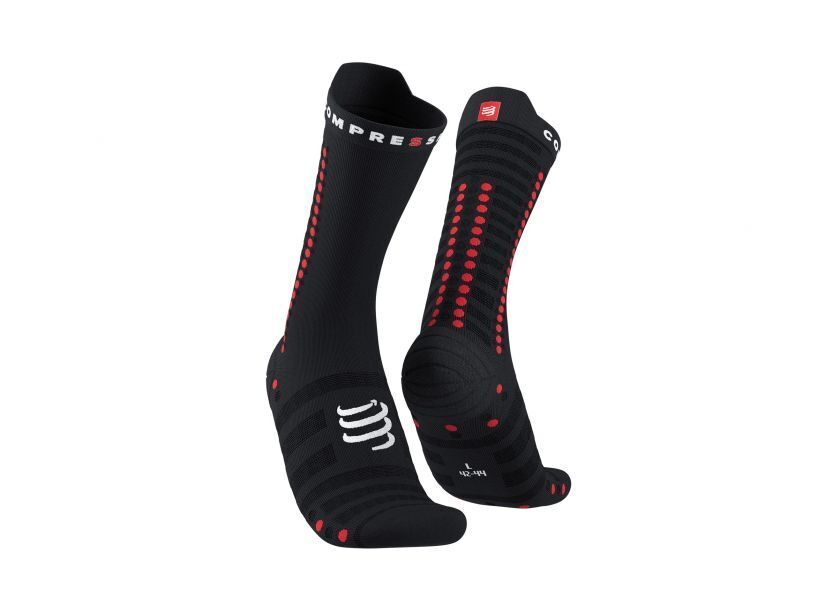 CS Шкарпетки Pro Racing Socks V4.0 Ultralight Bike 2022, Black/Red, T3