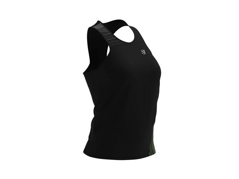 CS Майка Performance Singlet W 2022, Black/Paradise Green, S