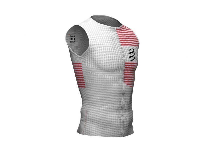 CS Майка Tri Postural Tank Top M 2022, White/Orangeade, M