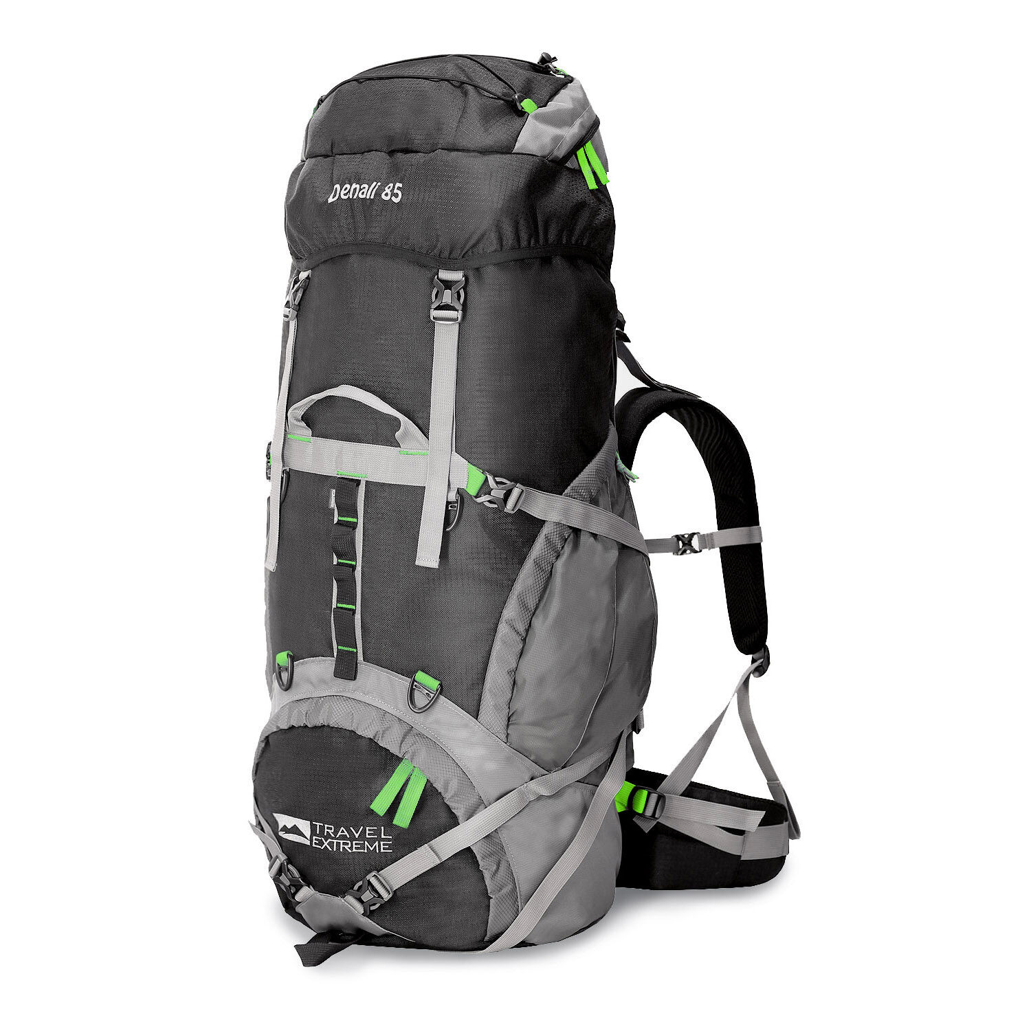 TE Рюкзак DENALI 55 Black+Green