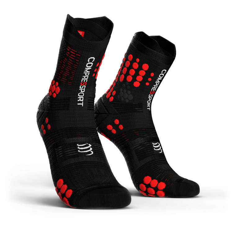 CS Шкарпетки Pro Racing Socks V3.0 Trail, Black/Red, T4