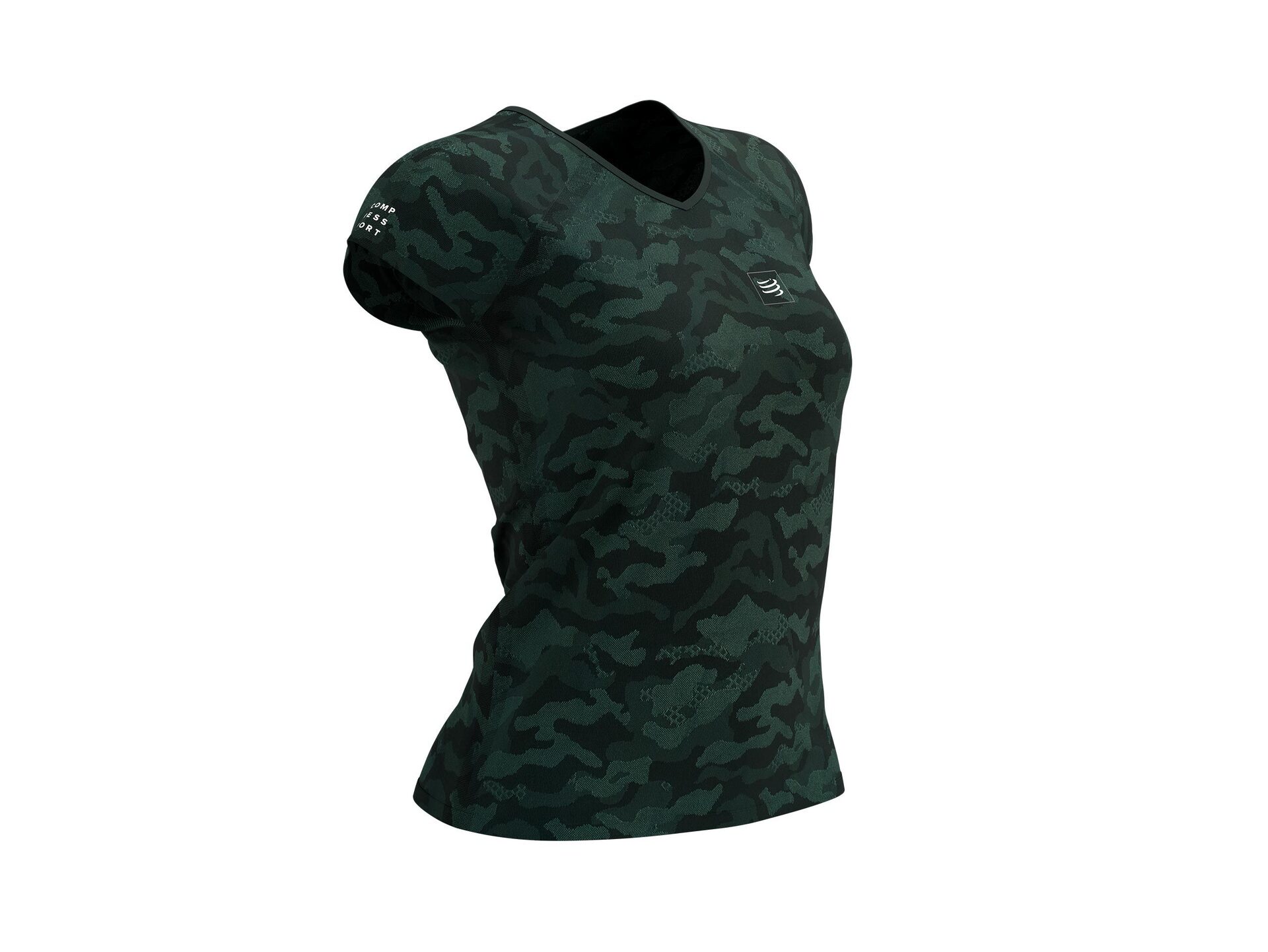 CS Футболка Training SS Tshirt W Camo Premium, Silver Pine, XS