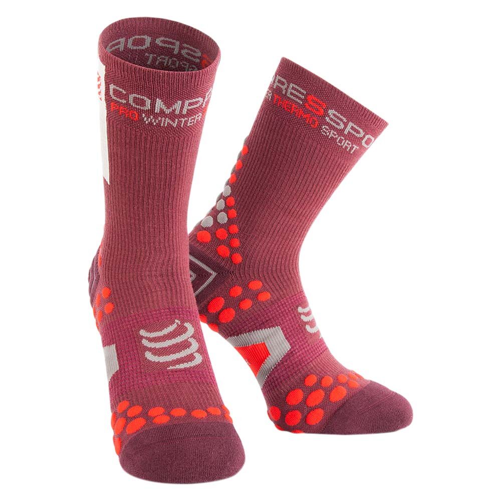 CS Шкарпетки Pro Racing Socks V2.1 Winter Bike, Burgundy, T1 (Old)