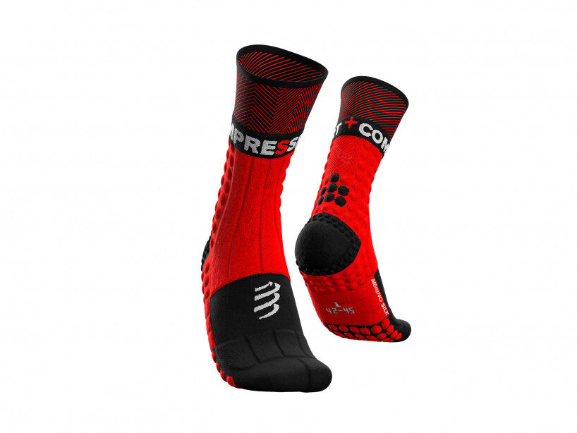 CS Шкарпетки Pro Racing Socks Winter Trail, Red/Black, T1