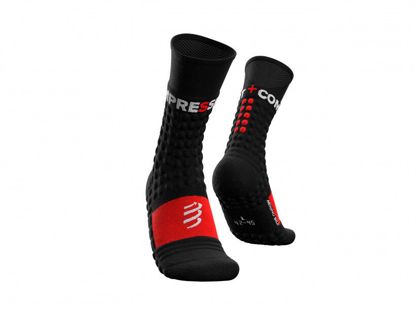 CS Шкарпетки Pro Racing Socks Winter Run, Black/Red, T3