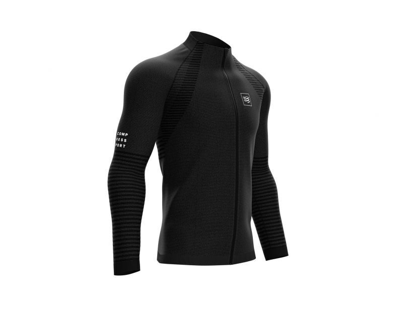 CS Кофта Seamless Zip Sweatshirt, Black, M (2020)