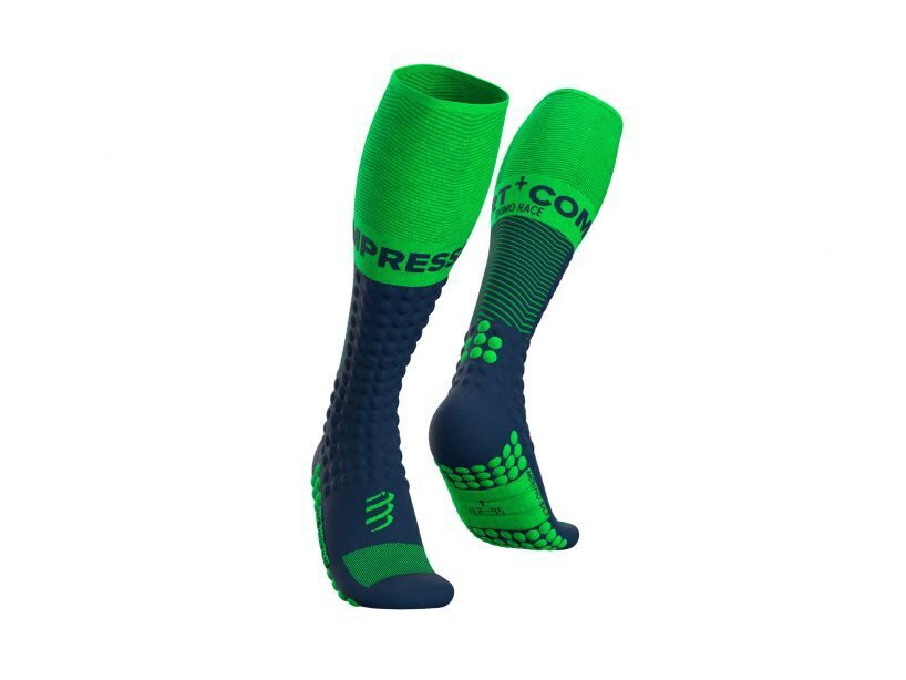 CS Гольфи Skimo Full Socks, Blue/Lime, T4