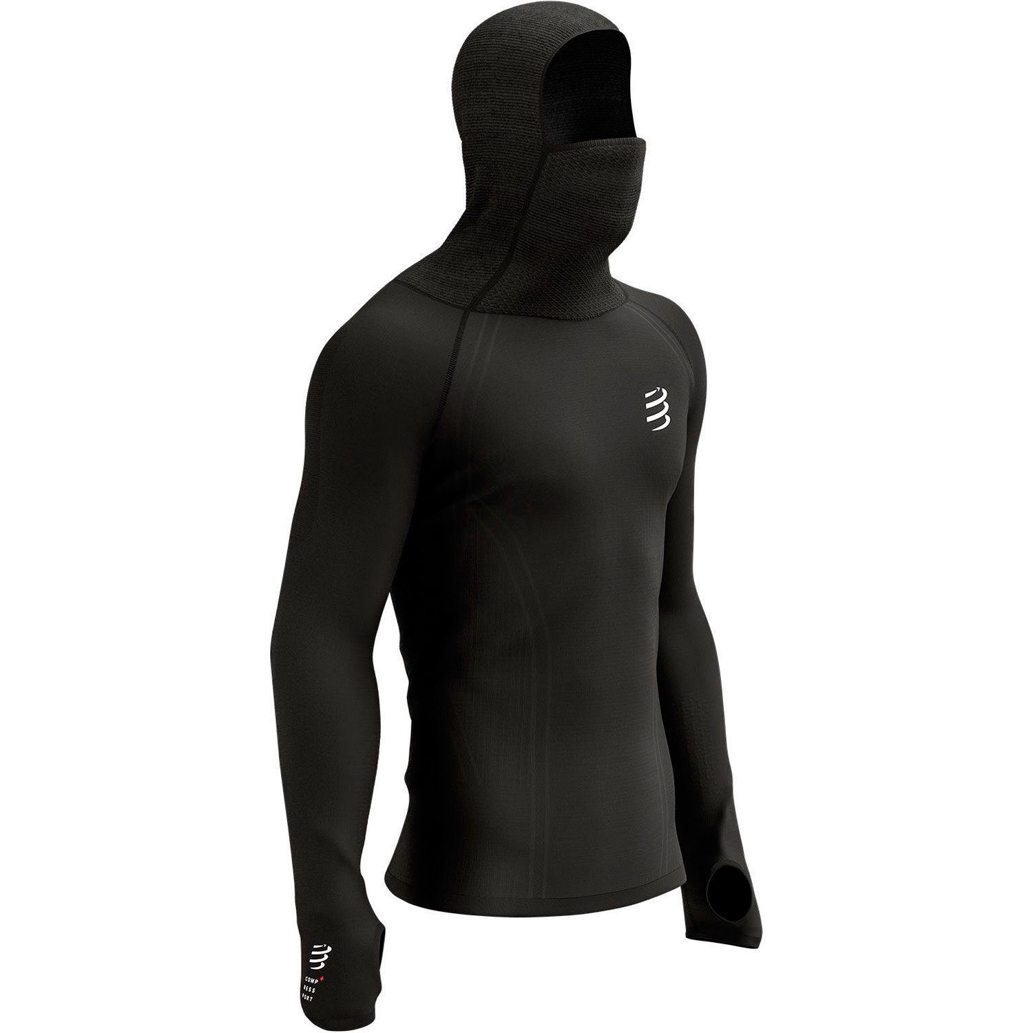 CS Кофта 3D Thermo UltraLight Racing Hoodie, Black, XS